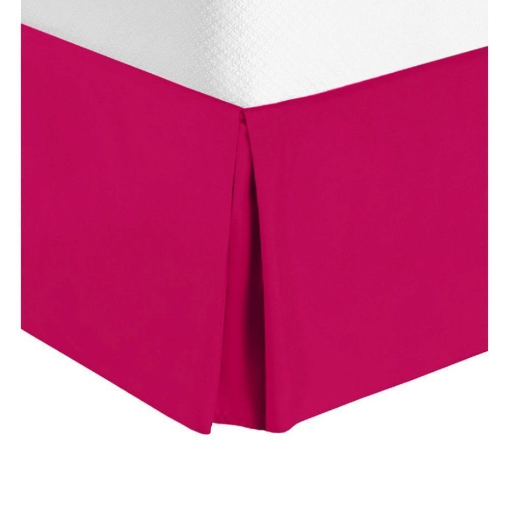 Nestl 14 Tailored Drop Hot Pink Bedskirt